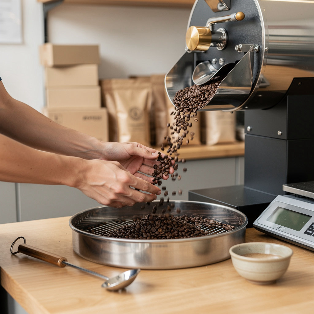 Driftline Coffee Roasters Portland roasting operation and small-batch roastery equipment