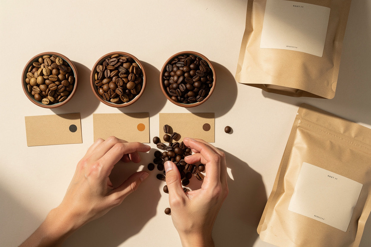 Driftline Coffee Roasters single-origin coffee beans freshly roasted in small batches with roast date transparency for maximum freshness